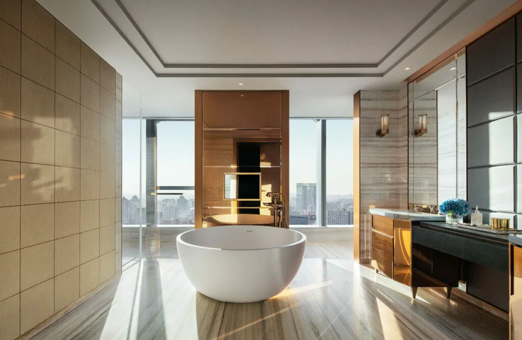 Cheng Chung Design &mdash; One Sanlitun Fendi luxury bathroom