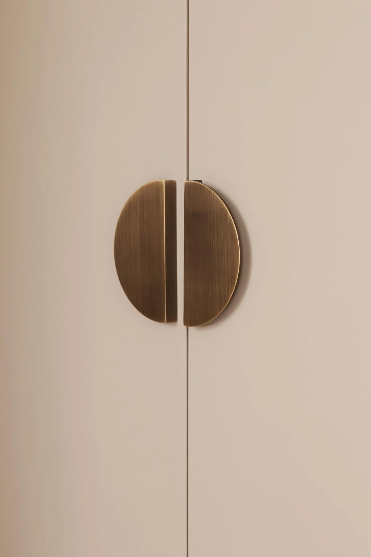 Full-height concealed storage cabinetry